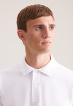Regular Polo Uni in Weiß |  Seidensticker Onlineshop