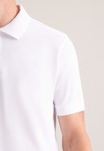Regular Polo Uni in Weiß |  Seidensticker Onlineshop