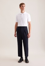 Regular Polo Uni in Weiß |  Seidensticker Onlineshop