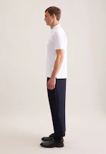 Regular Polo Uni in Weiß |  Seidensticker Onlineshop