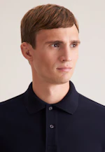 Regular Polo Uni in Dunkelblau |  Seidensticker Onlineshop
