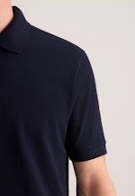 Regular Polo Uni in Dunkelblau |  Seidensticker Onlineshop