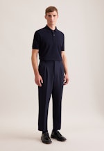 Regular Polo Uni in Dunkelblau |  Seidensticker Onlineshop