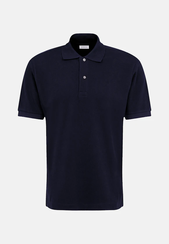 Regular Polo Uni in Dunkelblau |  Seidensticker Onlineshop