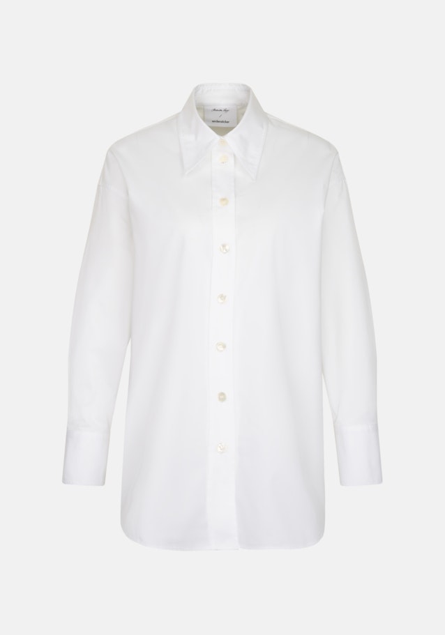 Longbluse Uni in Weiß | Seidensticker Onlineshop