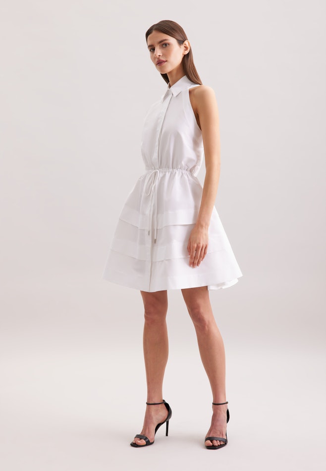 Kleid Uni in Optical White | Seidensticker Onlineshop