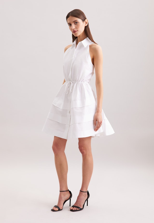 Kleid Uni in Optical White |  Seidensticker Onlineshop