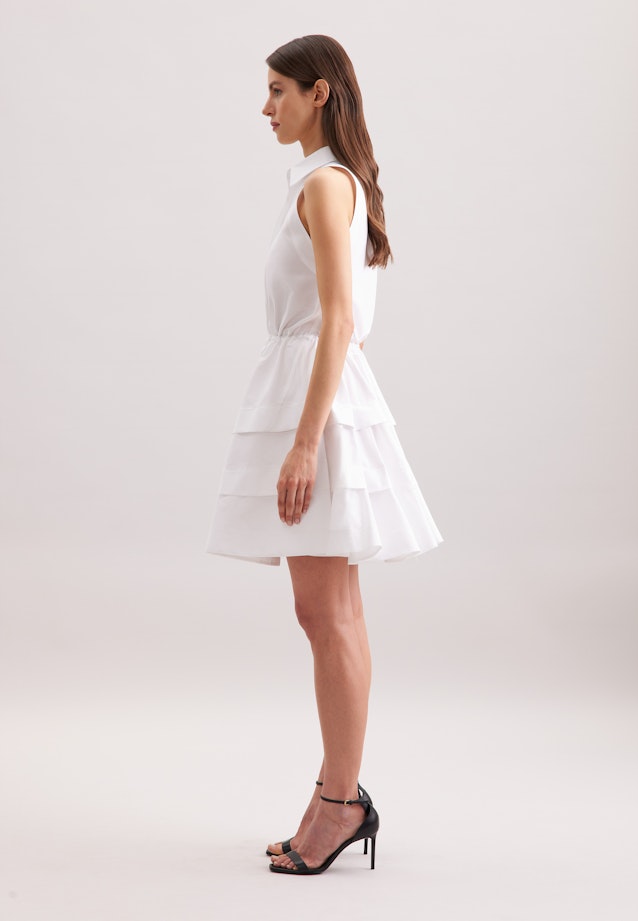 Kleid Uni in Optical White |  Seidensticker Onlineshop