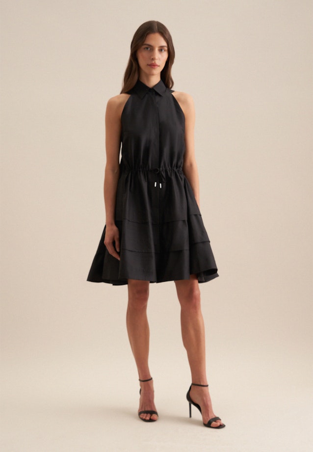 Collar Dress in Black |  Seidensticker Onlineshop