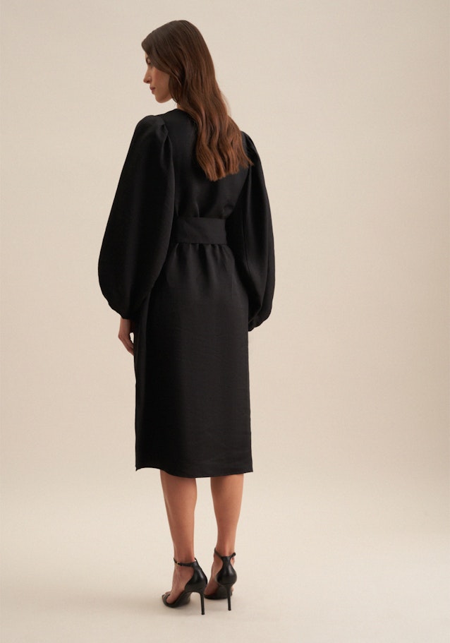 Kleid Uni in Schwarz | Seidensticker Onlineshop