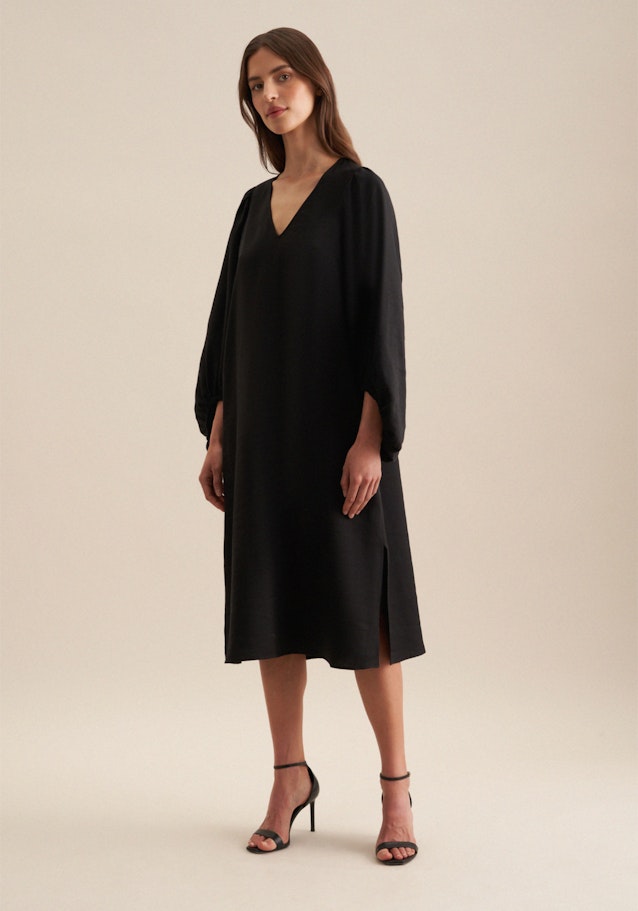 Kleid Uni in Schwarz | Seidensticker Onlineshop