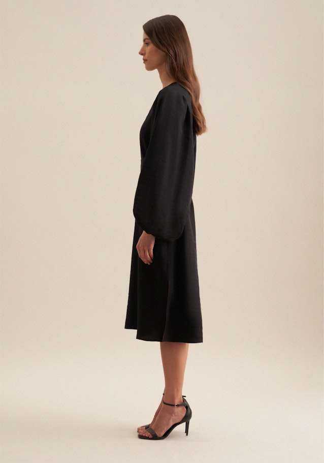 Kleid Uni in Schwarz | Seidensticker Onlineshop