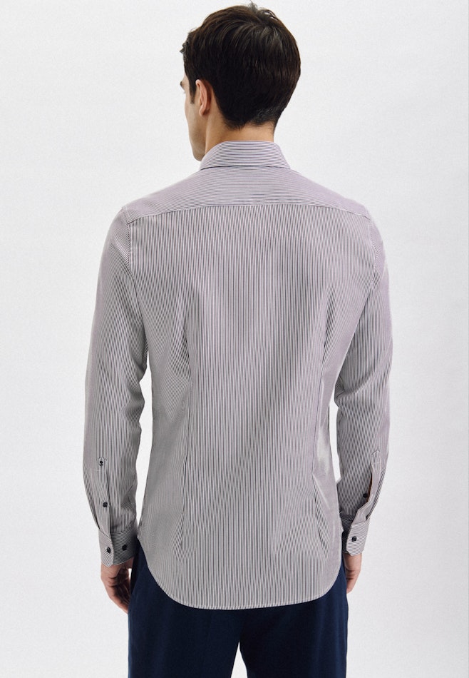 Non-iron Twill Business Shirt in X-Slim with Kent-Collar in Red | Seidensticker online shop