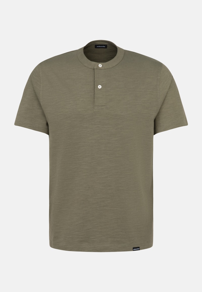 Henley collar T-Shirt