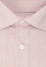 Slim Business Hemd Karo in Orange |  Seidensticker Onlineshop