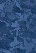 Large (7cm) Tie Floral in Medium Blue |  Seidensticker Onlineshop