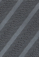 Breit (7cm) Krawatte Streifen in Schwarz |  Seidensticker Onlineshop