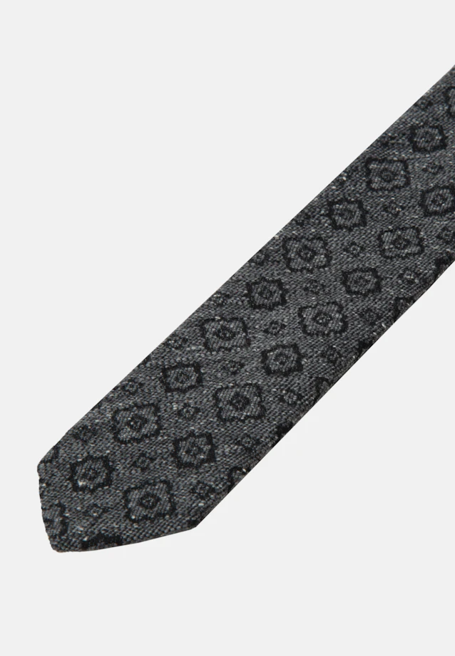Slim (5cm) Tie Small pattern in Black |  Seidensticker Onlineshop