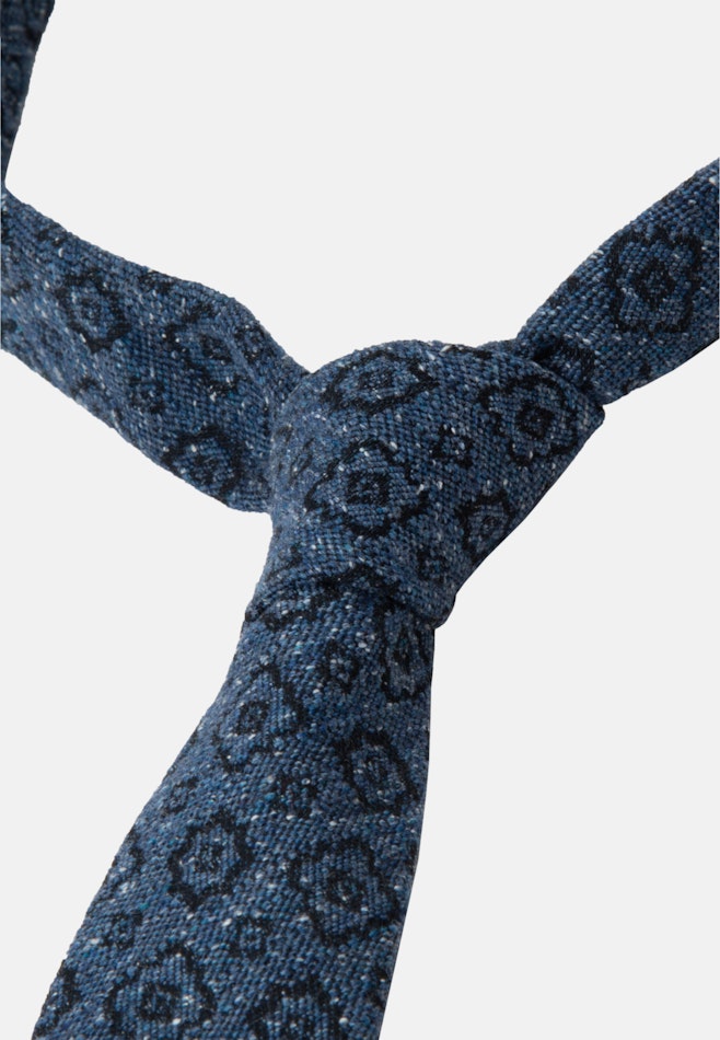Krawatte aus in Mittelblau | Seidensticker Onlineshop