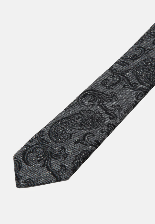 Slim (5cm) Tie Paisley in Black |  Seidensticker Onlineshop