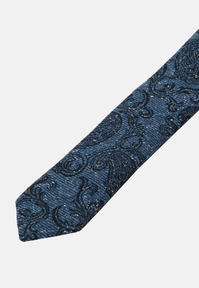 Slim (5cm) Tie Paisley in Medium Blue |  Seidensticker Onlineshop