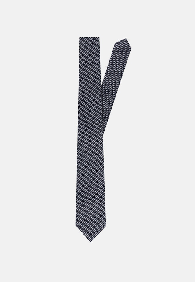 Breit (7cm) Krawatte Streifen in Schwarz |  Seidensticker Onlineshop