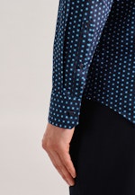 Shaped Business shirt Print in Turquoise |  Seidensticker Onlineshop