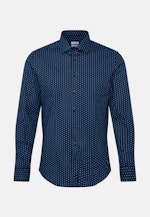 Shaped Business shirt Print in Turquoise |  Seidensticker Onlineshop