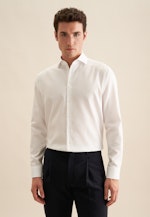 Twill Business Hemd in Regular mit Kent-Collar in White |  Seidensticker Onlineshop