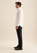 Twill Business Hemd in Regular mit Kent-Collar in White |  Seidensticker Onlineshop