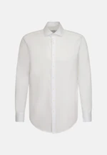 Regular Business shirt Structure in White |  Seidensticker Onlineshop