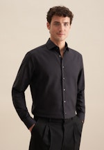 Regular Chemise d'affaires Structure in Gris |  Seidensticker Onlineshop