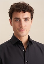 Regular Business shirt Structure in Grey |  Seidensticker Onlineshop