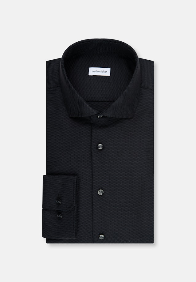 Regular Chemise d'affaires Structure in Gris |  Seidensticker Onlineshop