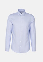 Regular Business shirt Structure in Light Blue |  Seidensticker Onlineshop