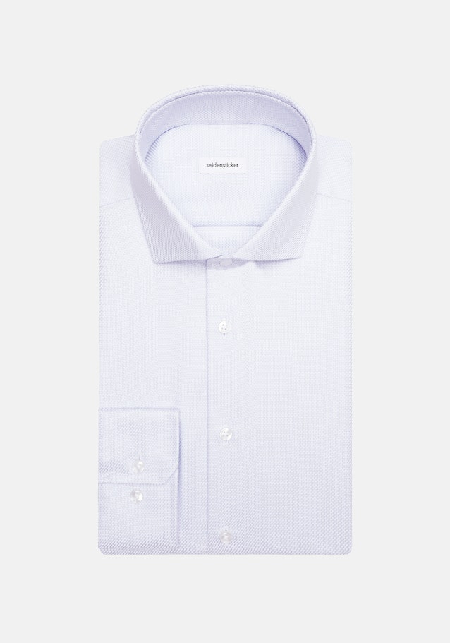 Regular Business shirt Structure in Light Blue | Seidensticker Onlineshop