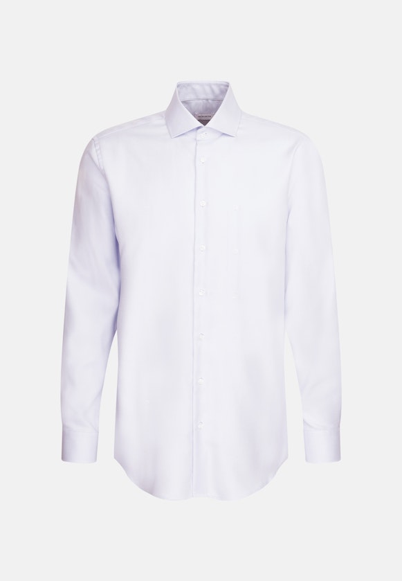 Regular Business shirt Structure in Light Blue |  Seidensticker Onlineshop