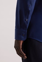 Regular Business Hemd Struktur in Dunkelblau |  Seidensticker Onlineshop