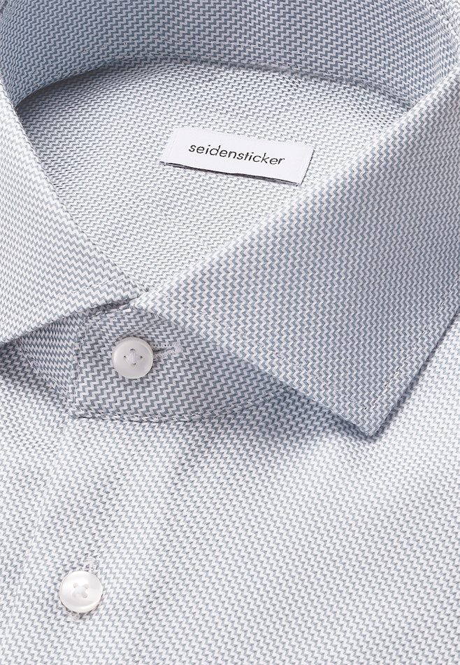 Regular Chemise d'affaires Structure dans Vert | Boutique en ligne Seidensticker