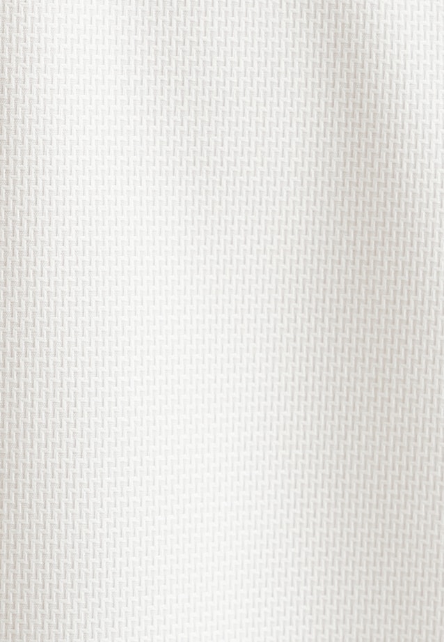 Chemise Business Regular Structuré Col Kent in Blanc |  Seidensticker Onlineshop