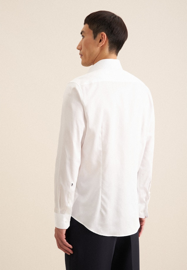 Slim Business shirt Uni in White |  Seidensticker Onlineshop