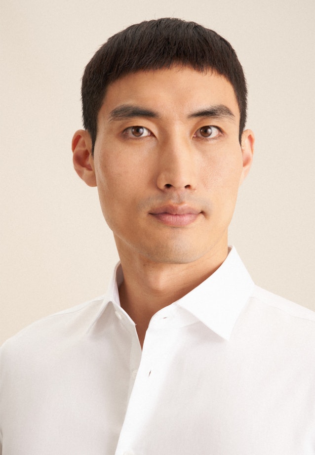 Slim Business shirt Uni in White |  Seidensticker Onlineshop