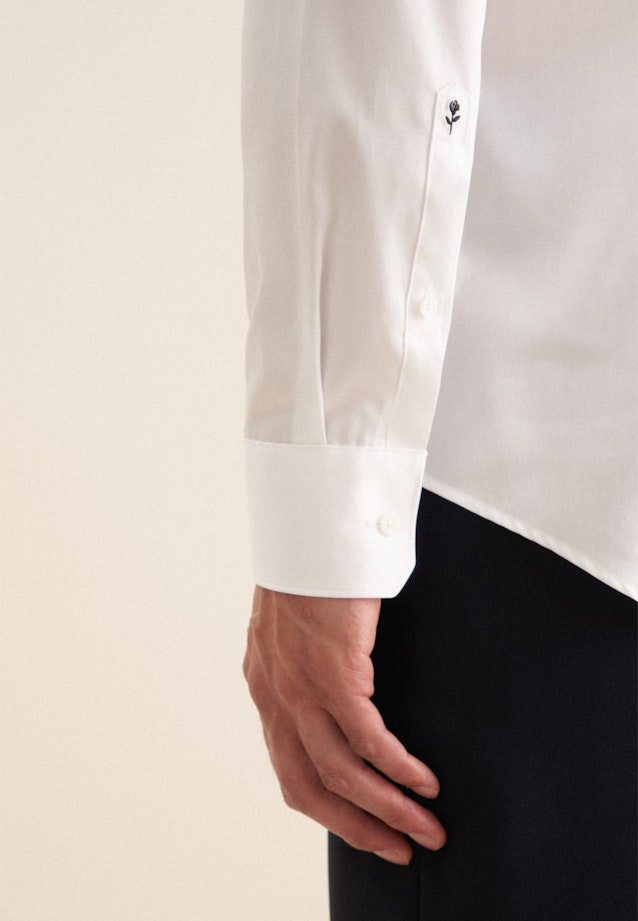 Slim Business shirt Uni in White |  Seidensticker Onlineshop
