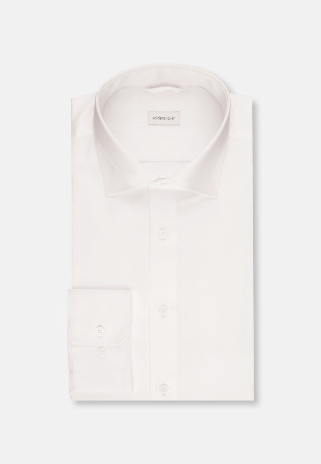 Slim Business Hemd Uni in Weiß | Seidensticker Onlineshop
