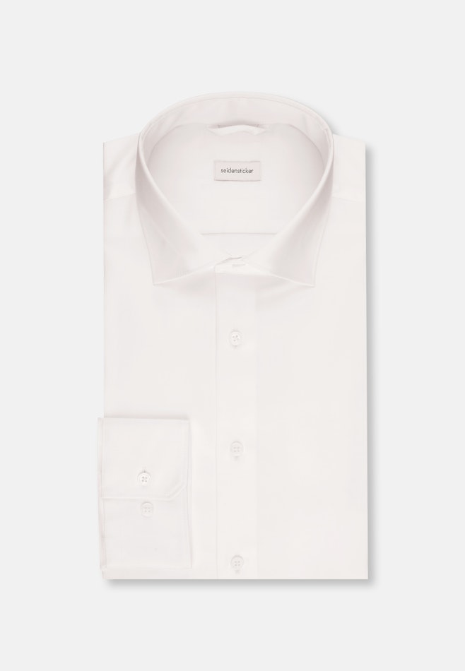 Slim Business Hemd Uni in Weiß | Seidensticker Onlineshop