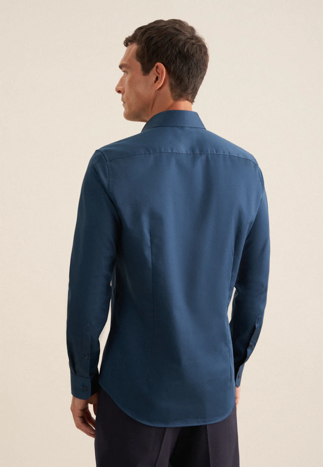 Slim Business Hemd Uni in Türkis | Seidensticker Onlineshop