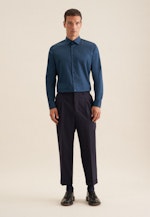 Slim Business Hemd Uni in Türkis |  Seidensticker Onlineshop