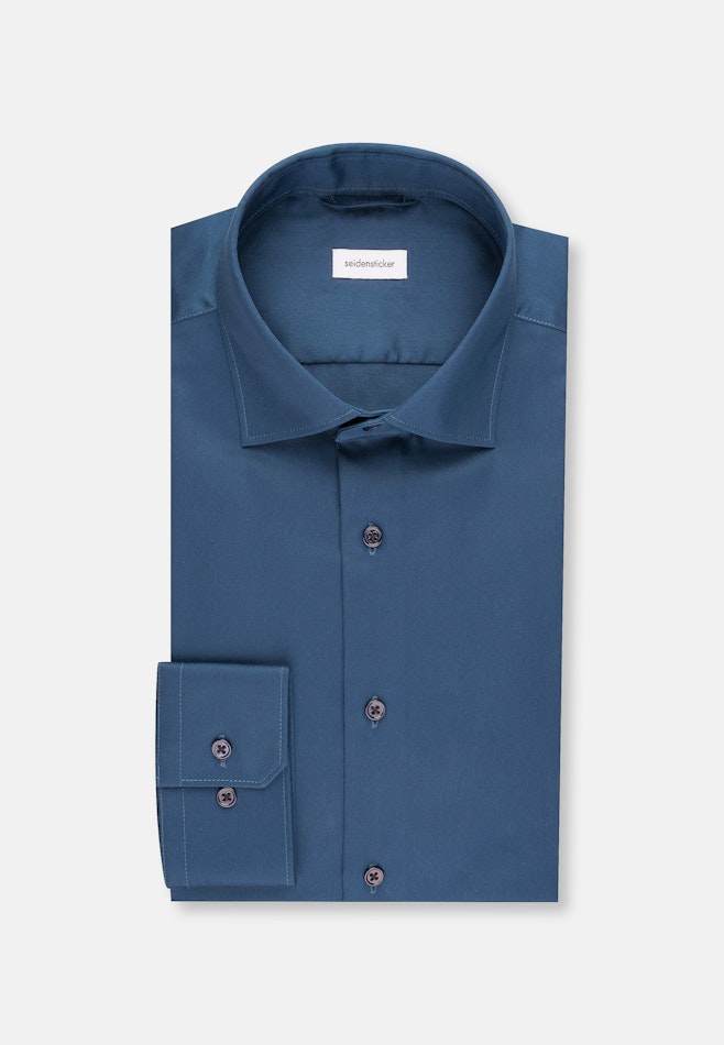 Slim Business shirt Uni in Turquoise | Seidensticker online shop