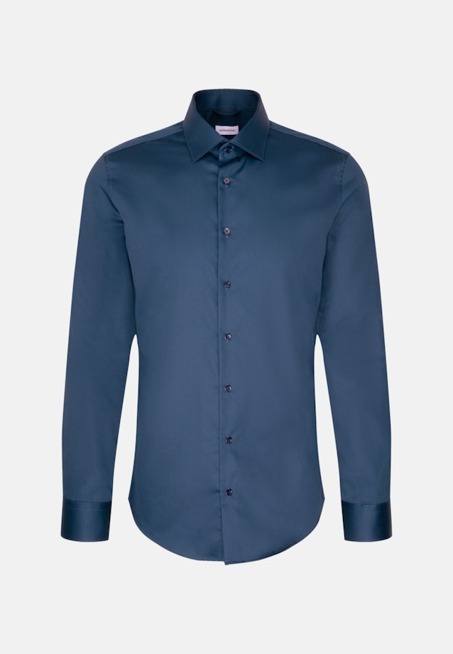 Slim Business Hemd Uni in Türkis |  Seidensticker Onlineshop