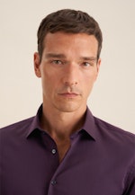 Slim Business Hemd Uni in Lila |  Seidensticker Onlineshop